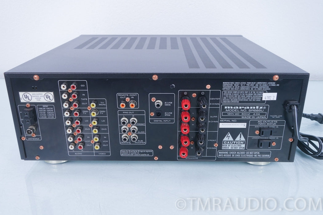 Marantz SR-685 Home Theater or Stereo Receiver