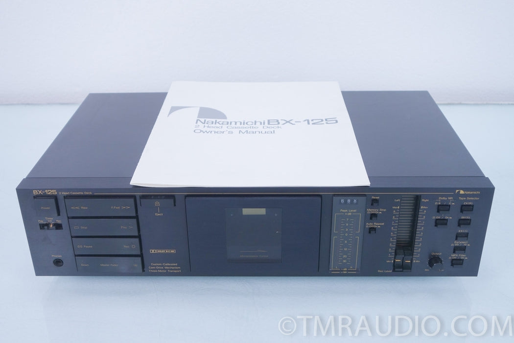 Nakamichi BX-125 Cassette Deck in Factory Box AS-IS