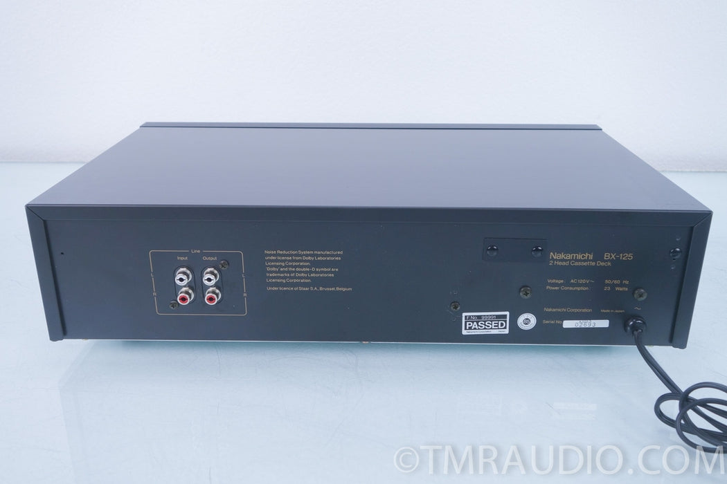 Nakamichi BX-125 Cassette Deck in Factory Box AS-IS