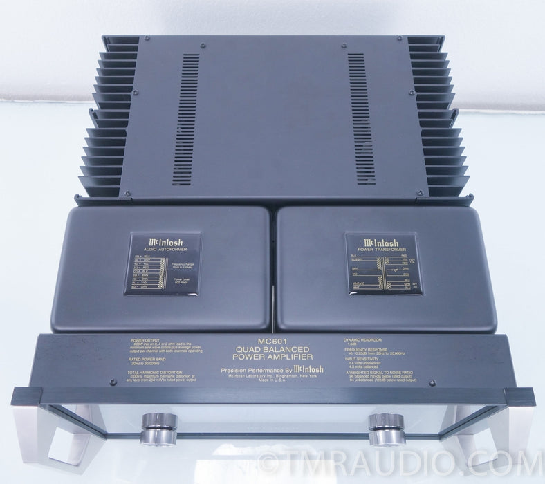 McIntosh MC-601 Monoblock Power Amplifier Pair in Factory Boxes