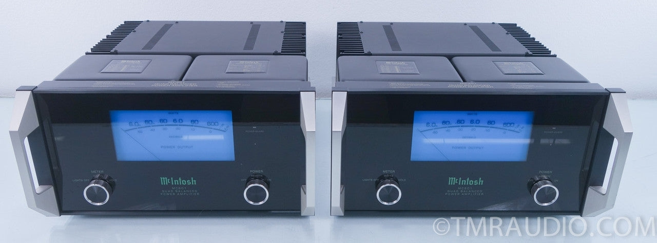 McIntosh MC-601 Monoblock Power Amplifier Pair in Factory Boxes