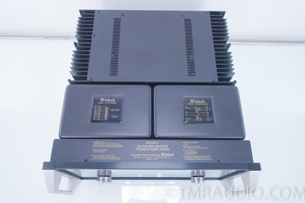 McIntosh MC-601 Monoblock Power Amplifier Pair in Factory Boxes