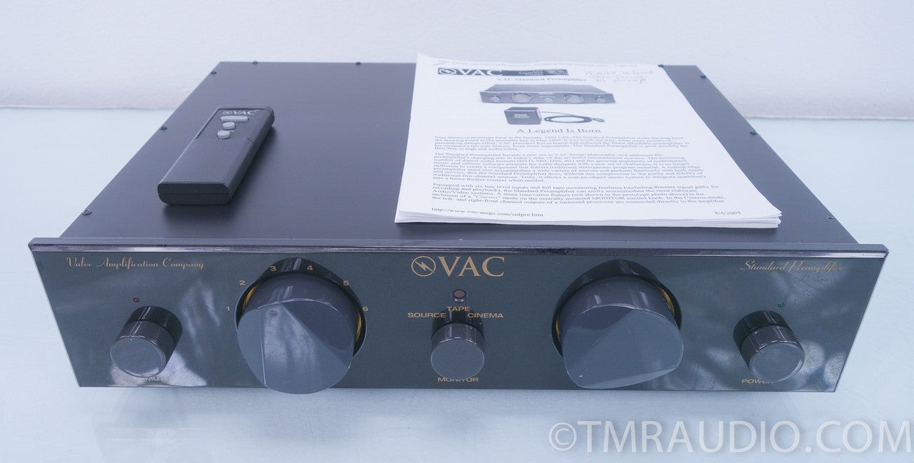 VAC Standard Edition LE Tube Preamplifier w/ MM Phono Preamp