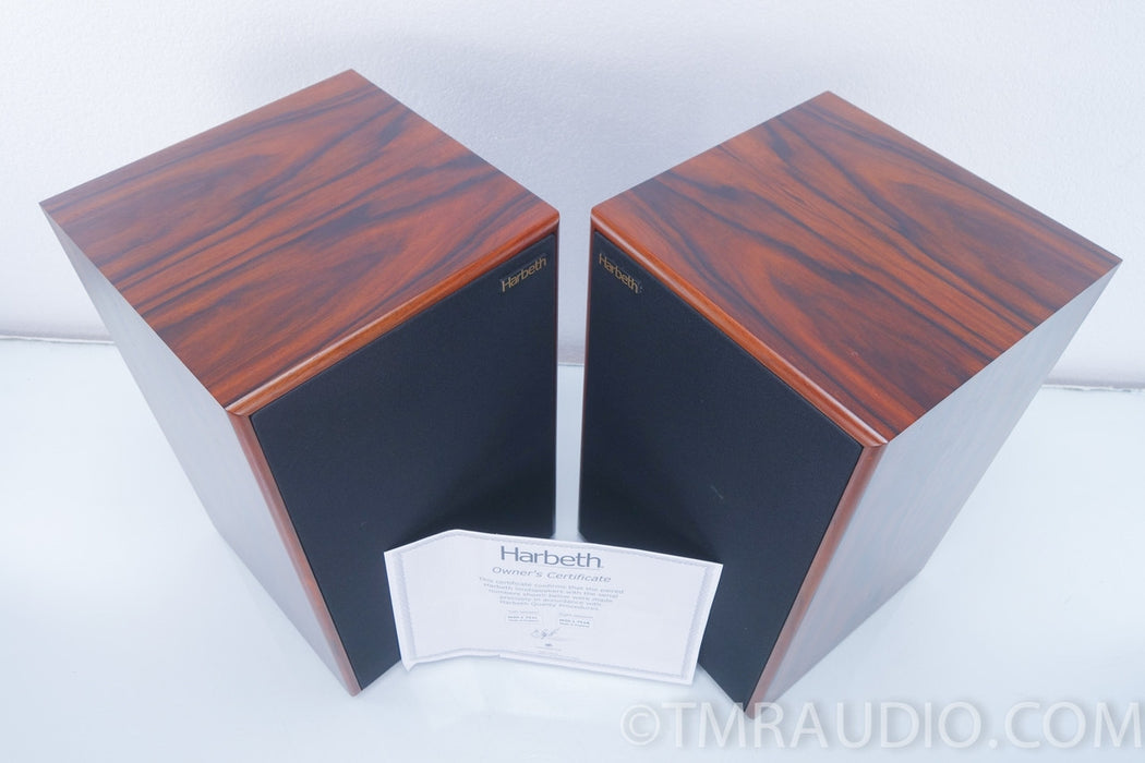 Harbeth M30.1 35th Speakers in Factory Box with Matching Stands