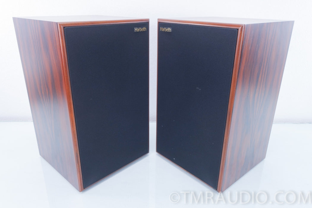 Harbeth M30.1 35th Speakers in Factory Box with Matching Stands