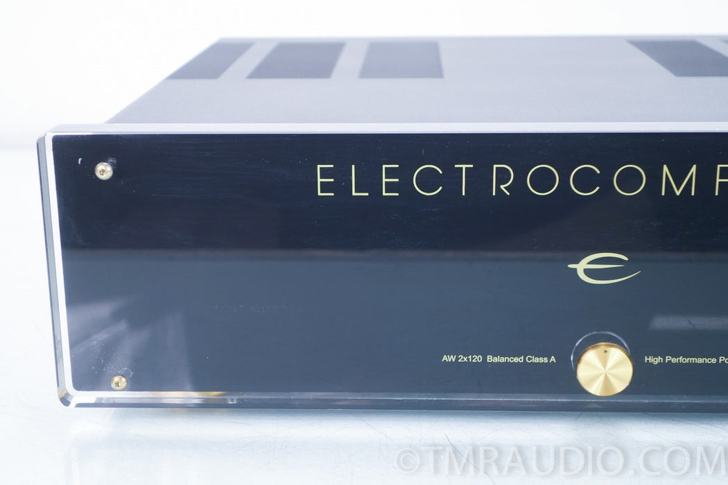 Electrocompaniet AW 2x120 Stereo Power Amplifier in Factory Box