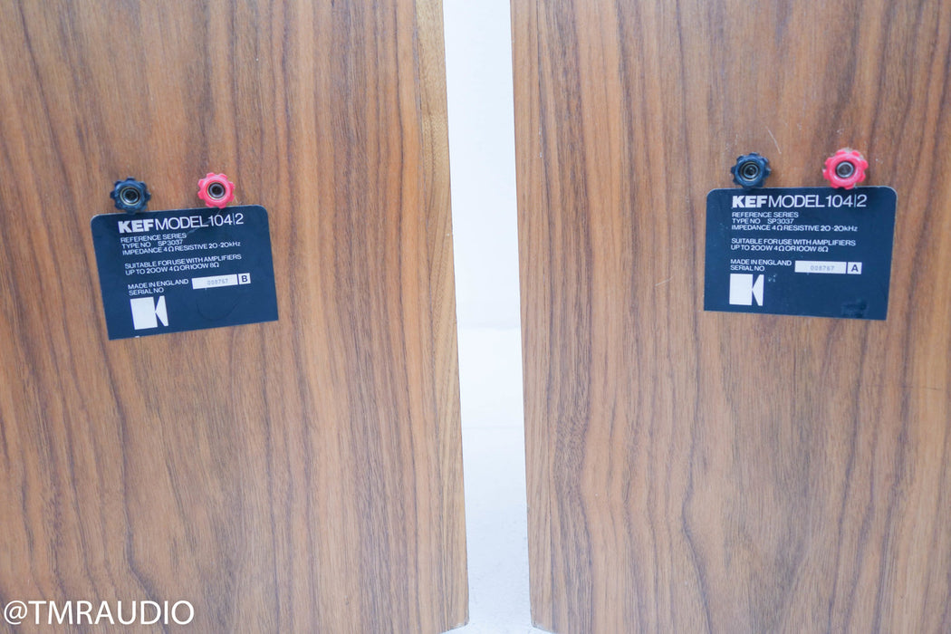 KEF Model 104/2 Floorstanding Speakers