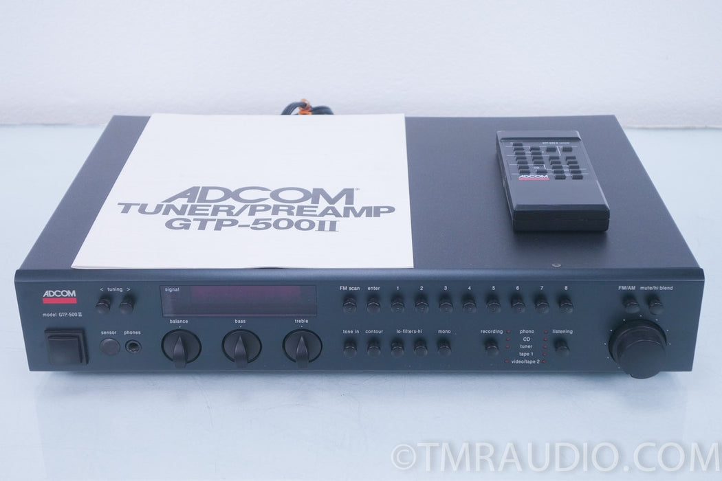 Adcom GTP-500 II Preamplifier / Tuner in Factory Box
