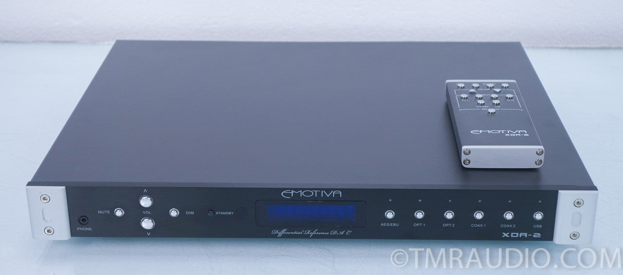 Emotiva XDA-2 USB DAC, Digital Preamp & Headphone Amp in Factory Box