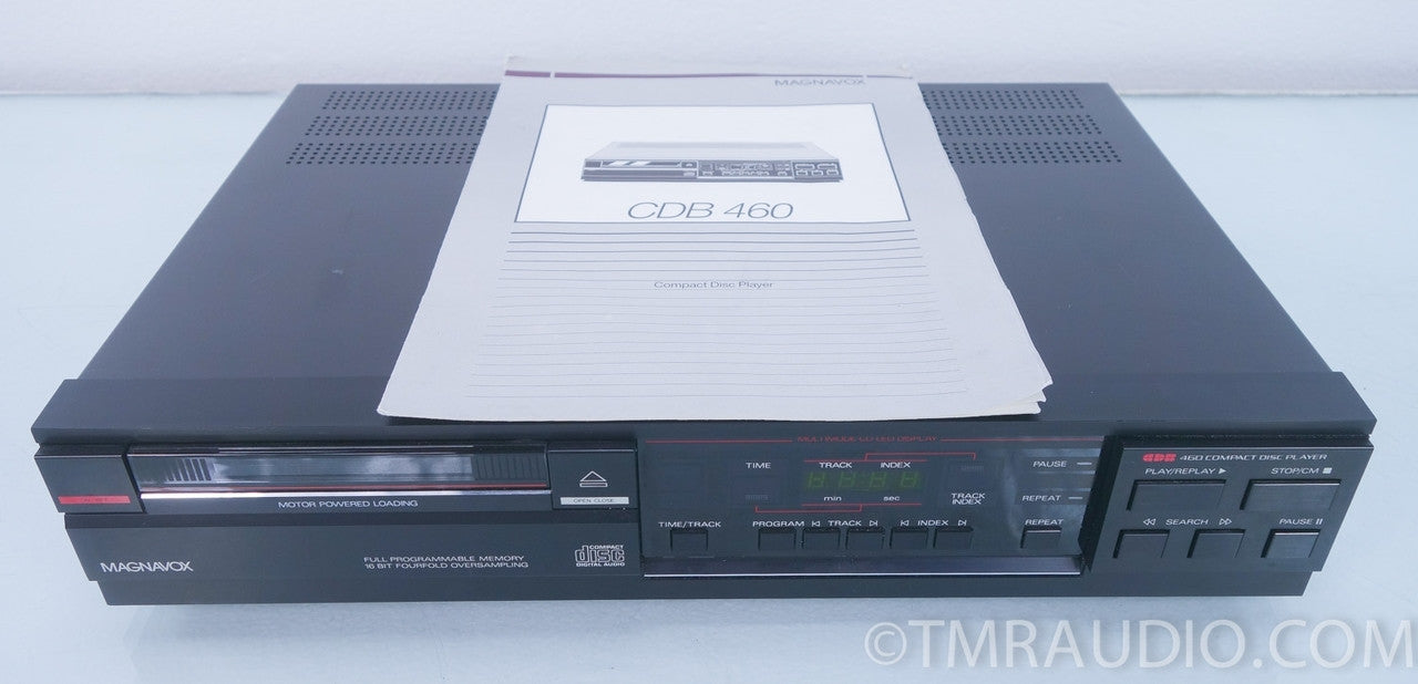 Magnavox CDB-460 Single Disc "Vintage" CD Player (Made in Belgium)