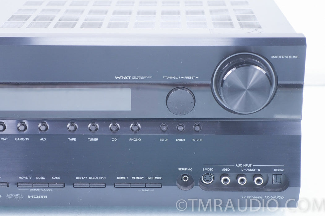 Onkyo TX-SR706 7.1 Channel Home Theater Receiver