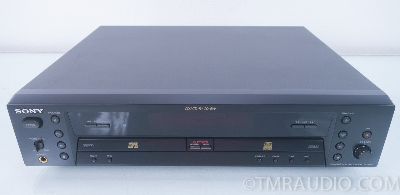 Sony RCD-W1 Dual Disc CD Recorder
