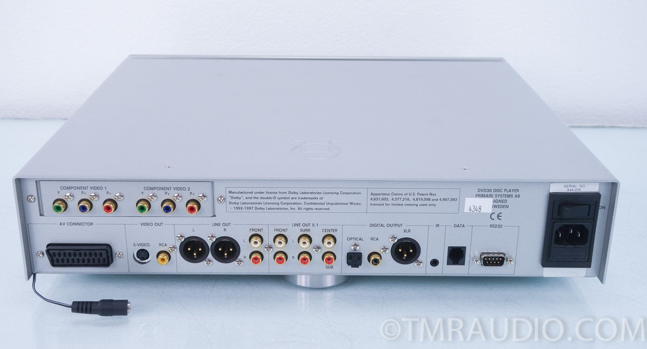Primare DVD30 Universal Disc CD / DVD / SACD Player