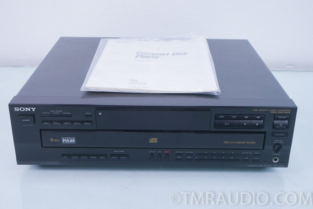 Sony CDP-C535 5 Disc CD Changer / Player in Factory Box