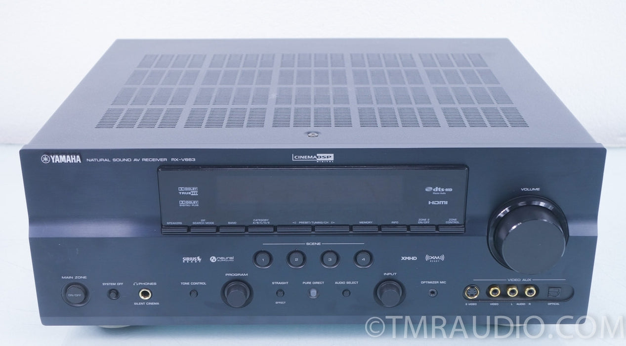 Yamaha RX-V663 7.2 channel Home Theater Receiver in Factory Box