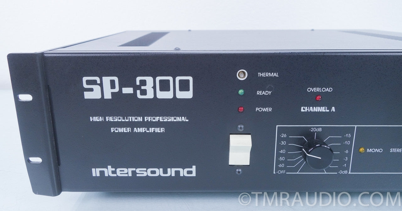 Intersound SP-300 Professional Stereo Power Amplifier