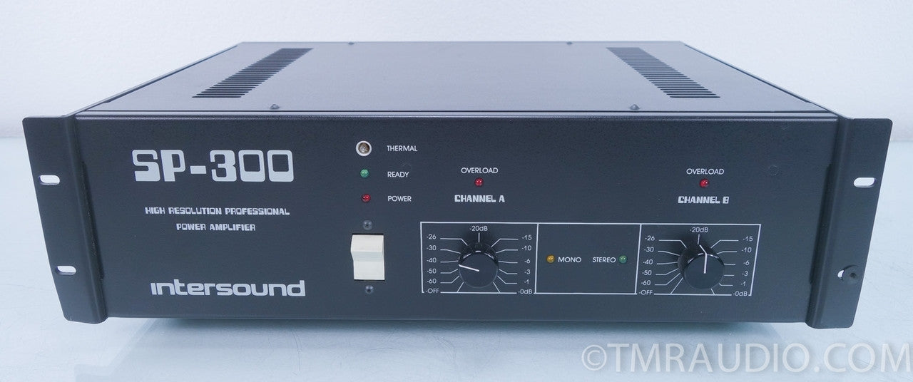 Intersound SP-300 Professional Stereo Power Amplifier