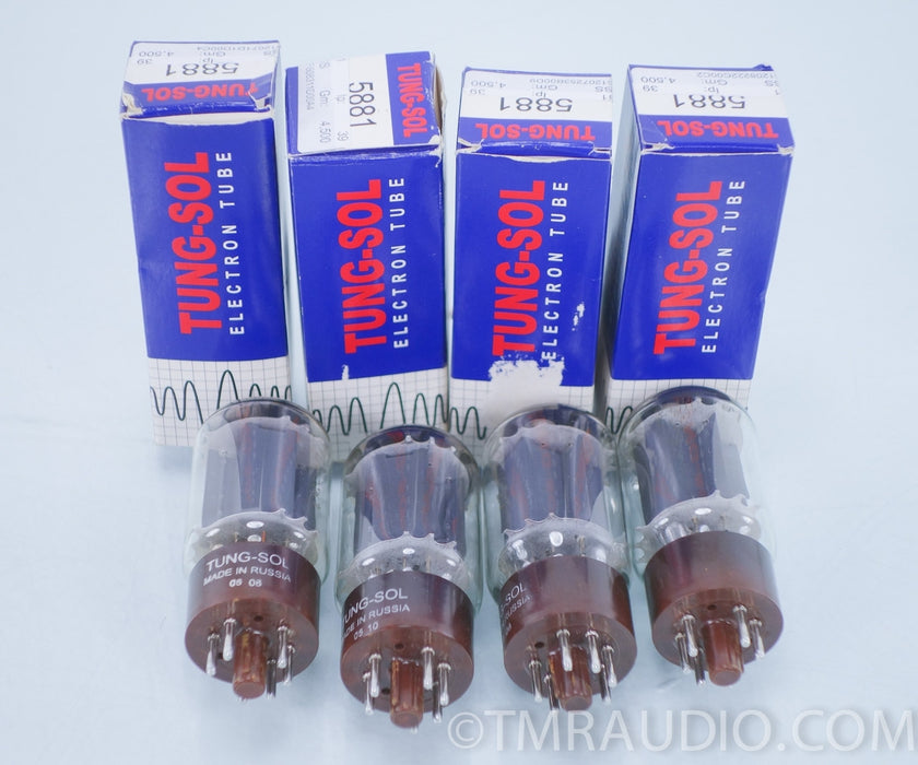 Quad Tung-Sol 5581 Tubes in boxes
