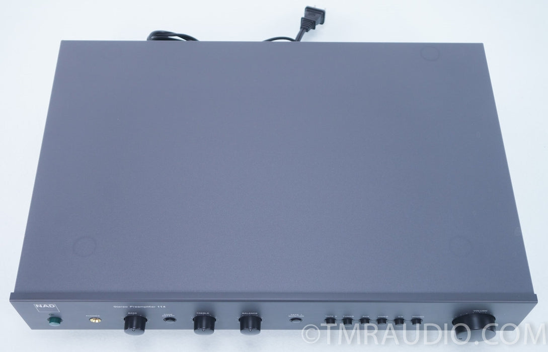 NAD 114 Stereo Preamplifier w/ Phono Preamp in Factory Box