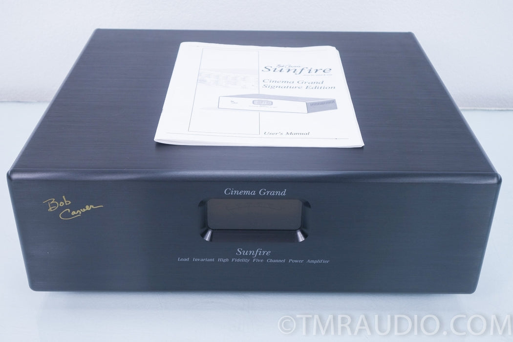 Sunfire Cinema Grand Signature Power Amplifier (405 watts x 5, retail $3495)