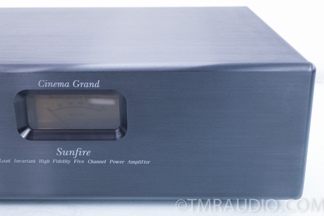 Sunfire Cinema Grand Signature Power Amplifier (405 watts x 5, retail $3495)