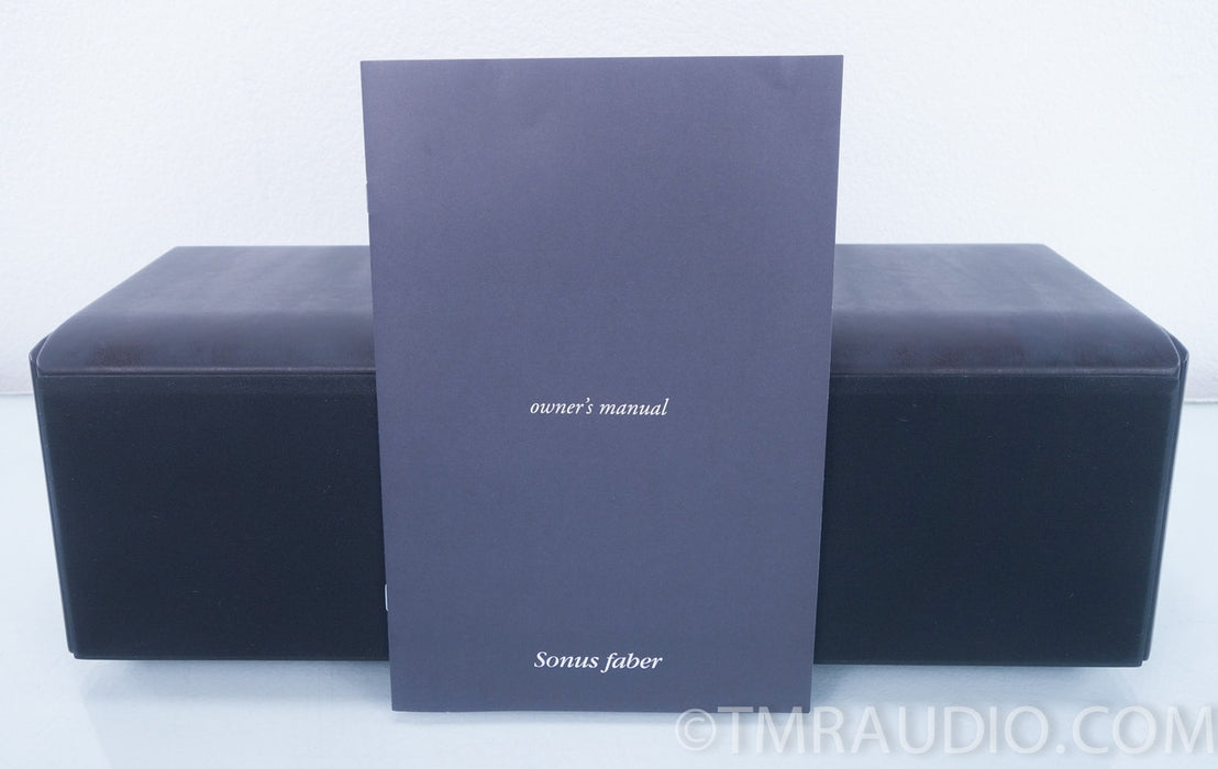Sonus Faber Toy Center Channel Speaker in Factory Box (leather)