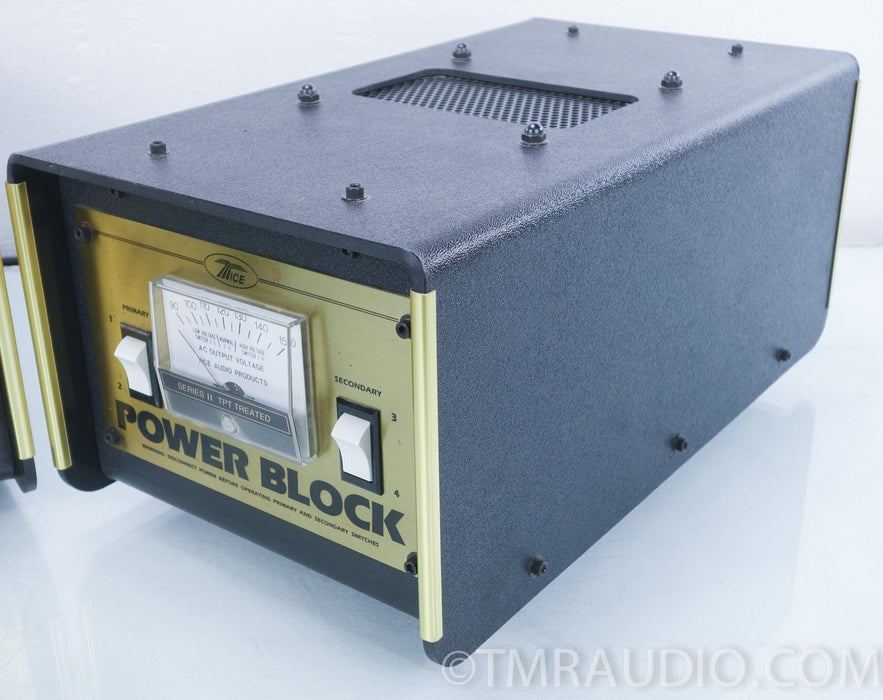 Tice Titan & Power Block AC Line Energy Storage & Conditioning System