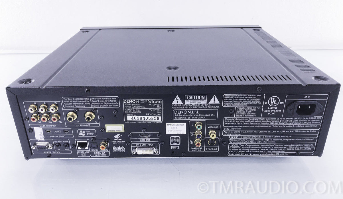 Denon DVD 3910 Universal / CD / SACD Player
