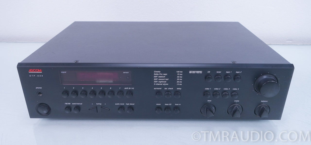 Adcom GTP-600 Preamp / Preamplifier / Processor