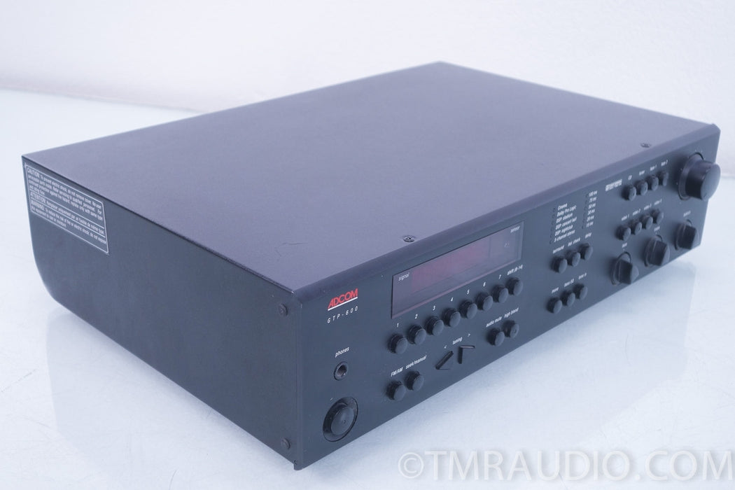 Adcom GTP-600 Preamp / Preamplifier / Processor