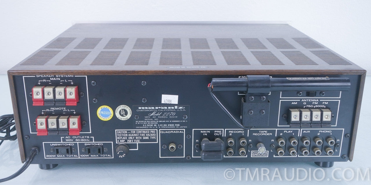 Marantz Model 2270 Vintage AM / FM Stereo Receiver