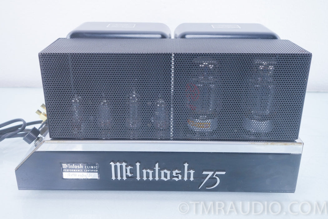 McIntosh MC75 Vintage Tube Mono Power Amplifier Pair