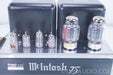 McIntosh MC75 Vintage Tube Mono Power Amplifier Pair