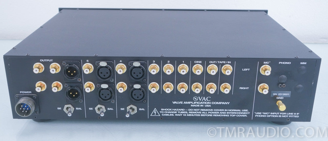 VAC Renaissance Tube Preamplifier / Preamp in Factory Box