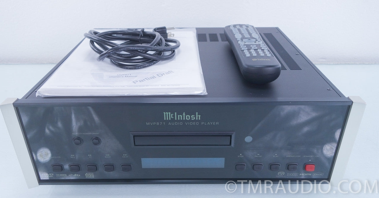 McIntosh MVP871 DVD / SACD / CD Player in Factory Box