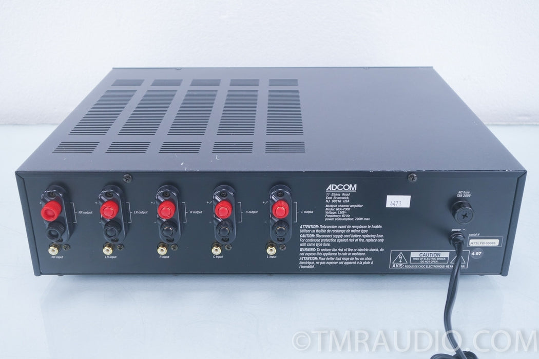 Adcom GFA-7300 5 Channel Power Amplifier