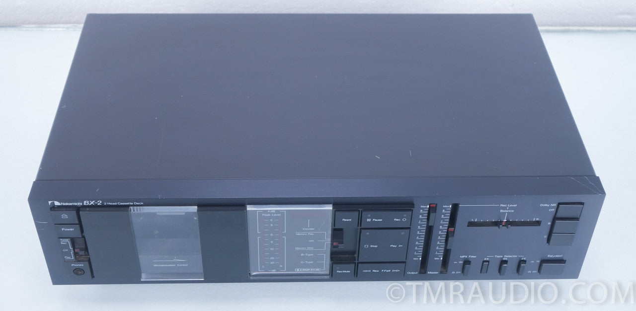 Nakamichi BX-2 Stereo Cassette Deck / Tape Recorder