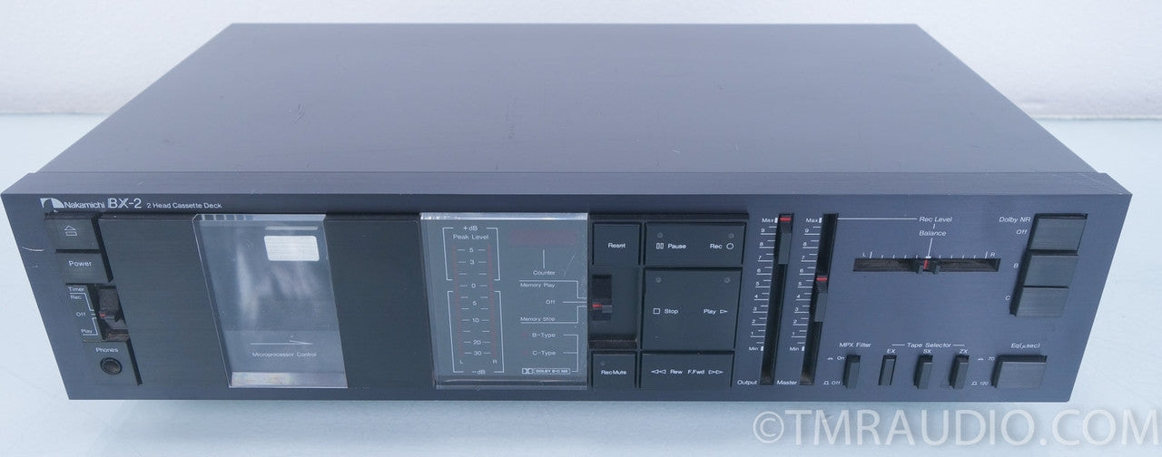 Nakamichi BX-2 Stereo Cassette Deck / Tape Recorder