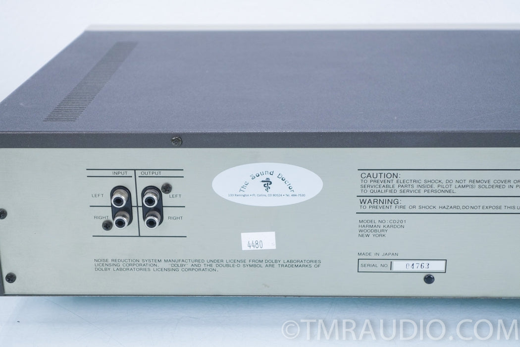 Harman Kardon CD 201 Cassette Deck / Tape Recorder
