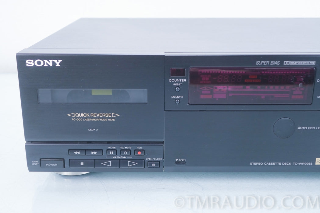 Sony TC-WR99ES Cassette Deck / Tape Recorder AS-IS