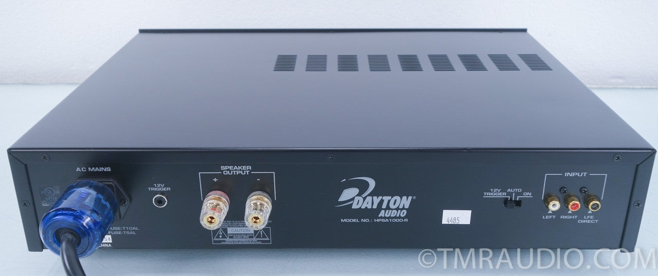 Dayton Audio HPSA1000-R 1000W Subwoofer Amp