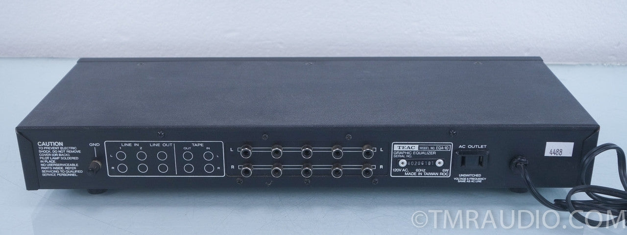 TEAC EQA-10 10 Band Stereo Graphic Equalizer