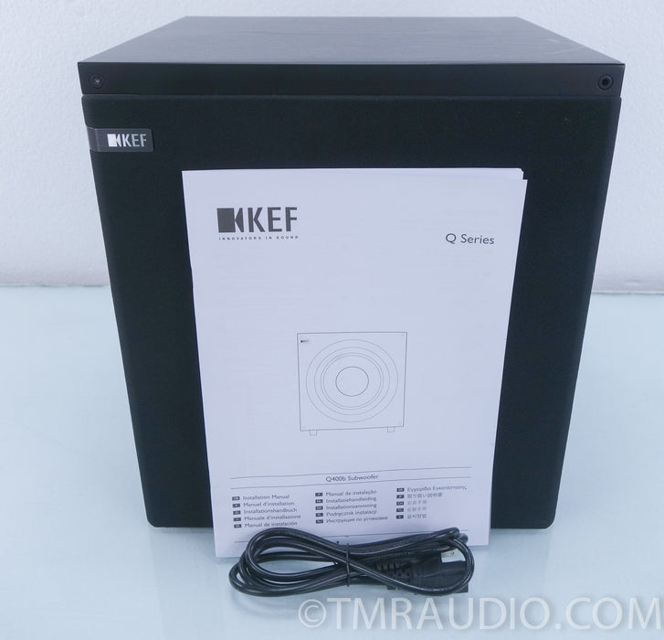 KEF Q400b Subwoofer in Factory Box