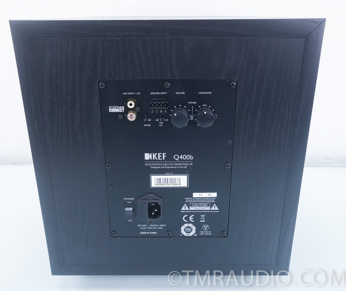 KEF q400bサブウーファー KEF Q400b Subwoofer in Factory Box — The Music Room