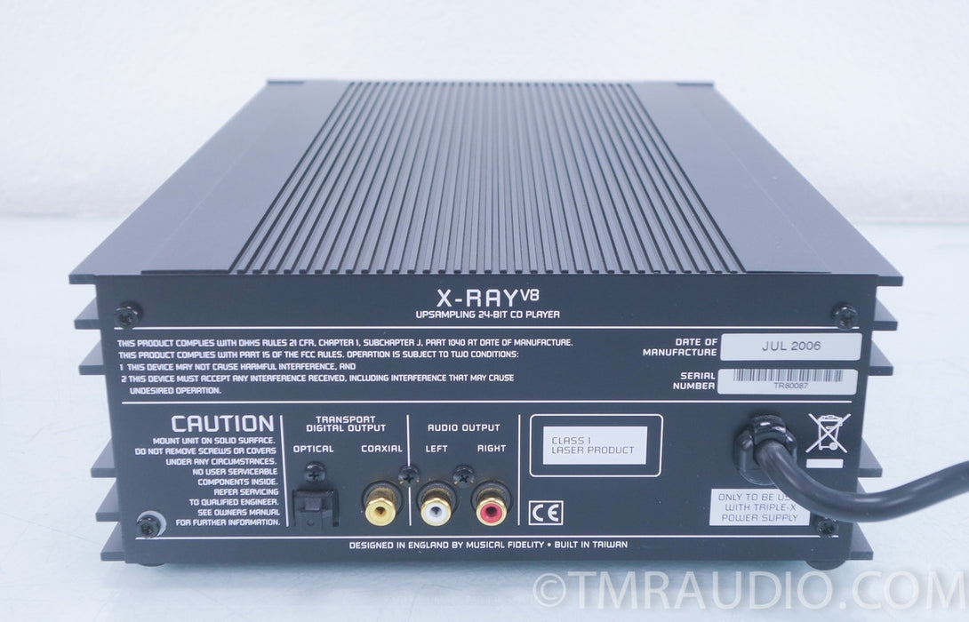 Musical Fidelity X-RAY V8 CD Player