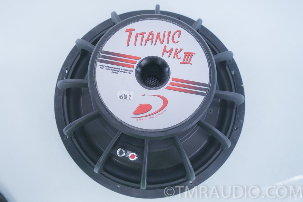 Dayton Audio TIT400C-4 15'' Titanic Mk III Subwoofer 4 Ohm