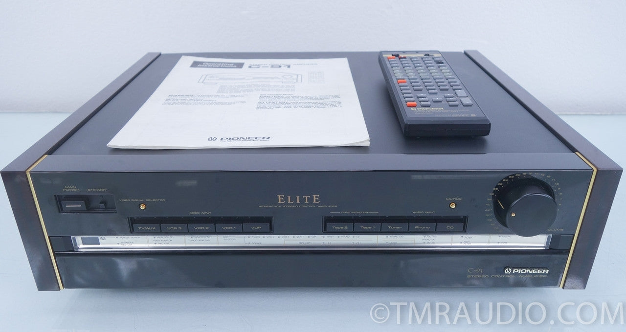 Pioneer Elite C-91 Stereo Preamplifier / Preamp