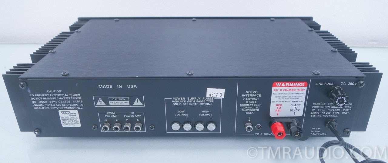 Velodyne ULD-15 Subwoofer with Servo Controller / Amplifier