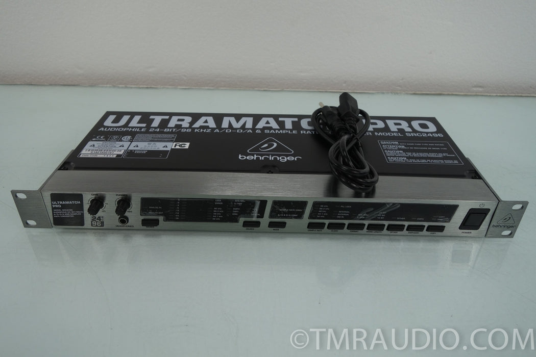 Behringer Ultramatch Pro SRC2496 A/D-D/A & Sample Rate Converter New in Opened Box