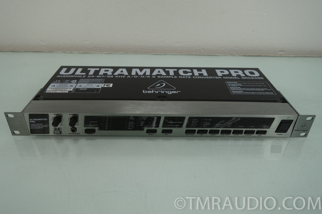 Behringer Ultramatch Pro SRC2496 A/D-D/A & Sample Rate Converter New in Opened Box